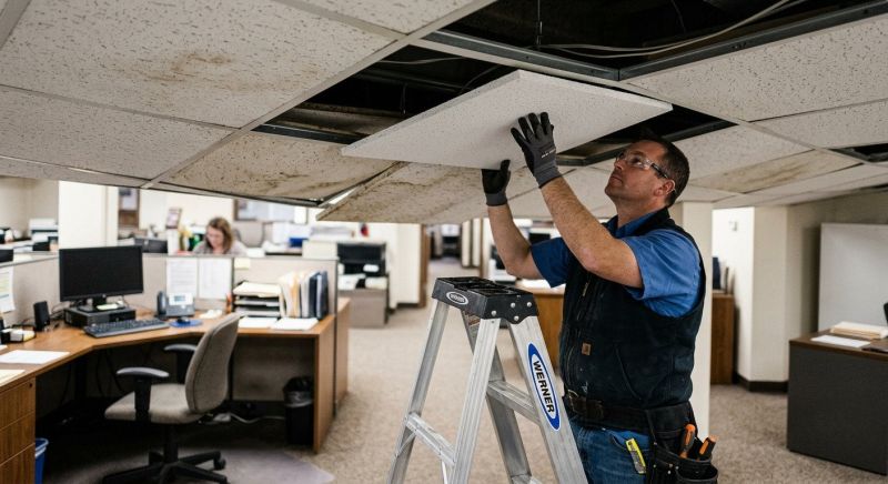 Ceiling Tiles Repair in Arvada, CO