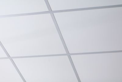 Drop Ceiling Components Ready for Installation