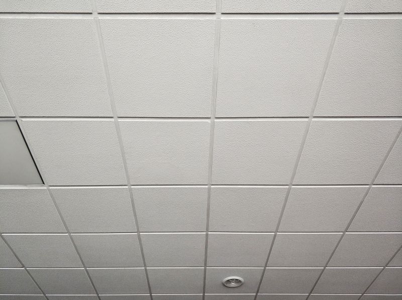 Drop Ceiling Components Close-up