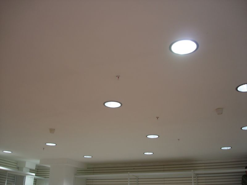 Ceiling with Recessed Lighting